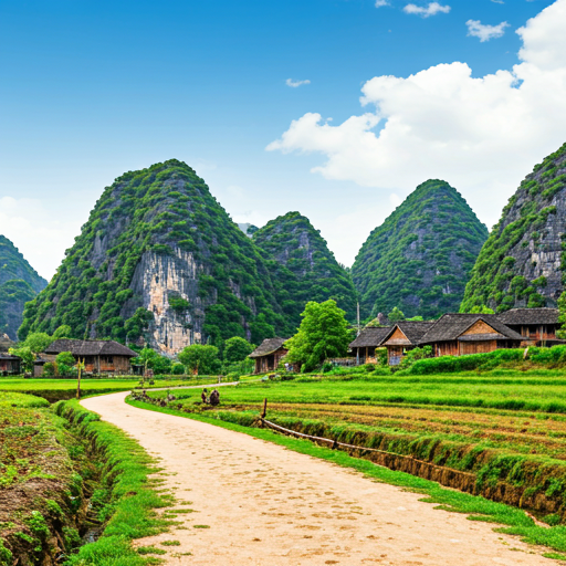 Tay village landscape